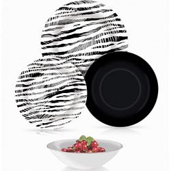 Сервиз LUMINARC Q5119 JUNIA BLACK 24PC 1*2