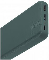 Power Bank INTERSTEP PB2060PD 20000мАч QC4+PD 45Вт+18Вт Green (IS-AK-PB2060PD4-GREB201)