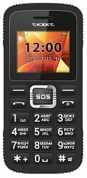 Мобильный телефон TEXET TM-B119 Black