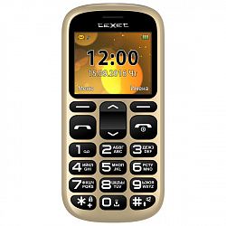 Мобильный телефон TEXET TM-B306 Gold