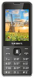 Мобильный телефон TEXET TM-D227 Black-silver