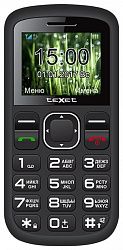 Мобильный телефон TEXET TM-B220 Black-Red