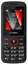 Мобильный телефон TEXET TM-127 Black-Red