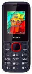 Мобильный телефон TEXET TM-129 Black-Red