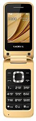 Мобильный телефон TEXET ТМ-304 Gold
