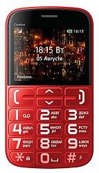 Мобильный телефон BQ BQM-2441 Comfort Red-Black