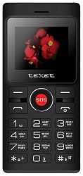 Мобильный телефон TEXET TM-106 Black-Red
