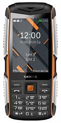 Мобильный телефон TEXET TM-D426 Black-Orange