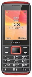 Мобильный телефон TEXET TM-214 Black-Red