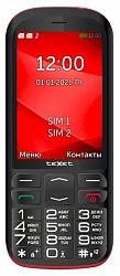Мобильный телефон TEXET TM-B409 Black-Red