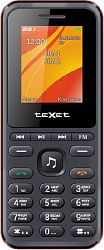 Мобильный телефон TEXET TM-316 Black-Red