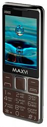 Мобильный телефон MAXVI X600 Coffie