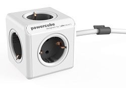 Разветвитель ALLOCACOC PowerCube Extended с кабелем 1.5М Grey 1.5mm2