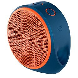 Портативная акустика LOGITECH X100 Blue-Orange (984-000365)