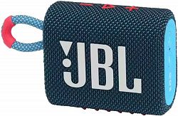 Портативная акустика JBL Go 3 (JBLGO3BLUP)
