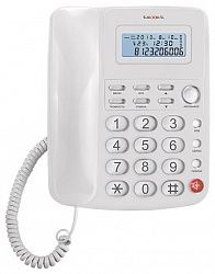 Проводной телефон TEXET TX-250 White