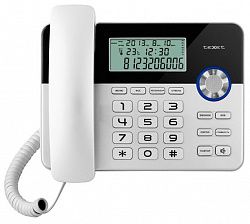 Проводной телефон TEXET TX-259 Black-Silver