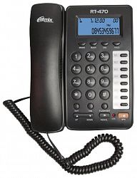 Проводной телефон RITMIX RT-470 Black