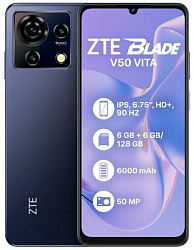 Смартфон ZTE Blade V50 Vita 6/128 Black