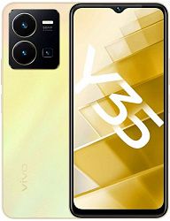 Смартфон VIVO Y35 64Gb Dawn Gold
