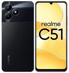 Смартфон REALME C51 4/128Gb Carbon Black (RMX3830)