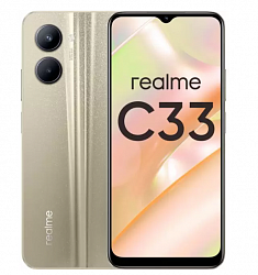 Смартфон REALME C33 4/128Gb Gold (RMX3624)