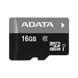 Карта памяти ADATA MicroSDHC 16 GB UHS-I class 1 + A (AUSDH16GUICL10A1)