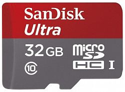 Карта памяти SANDISK microSDHC SDSQUNB-032G-GN3MA