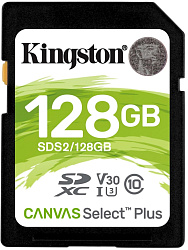 Карта памяти KINGSTON Canvas Select Plus SDS2/128Gb