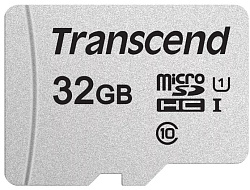 Карта памяти TRANSCEND MicroSDHC 32 GB UHS-I class 1 + A (TS32GUSD300S)