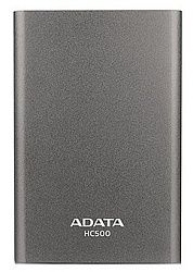 Жесткий диск HDD ADATA HC500 2TB USB 3.0 Titanium (AHC500-2TU3-CTI)