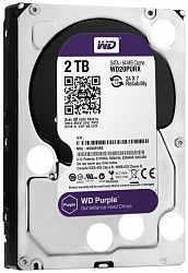 Жесткий диск HDD Western Digital WD20PURX 2000 Gb Purple