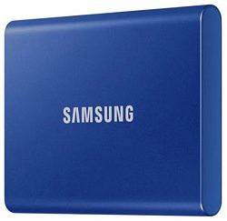 Жесткий диск SSD SAMSUNG 500Gb T7 Shield USB 3.2 Синий (MU-PC500H/WW)