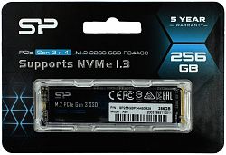 Жесткий диск SSD SILICON POWER A60 SP256GbP34A60M28 NVMe