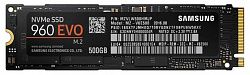 Жесткий диск SSD SAMSUNG 960 EVO M.2 PCIE MZ-V6E500BW 500 Gb