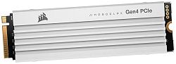 Жесткий диск SSD Corsair MP600 PRO LPX CSSD-F2000GBMP600PLPW PCIe 4.0 x4 NVMe White