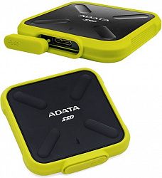 Жесткий диск SSD ADATA SD700 ASD700-512GU31-CYL USB3.1 yellow