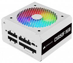 Блок питания CORSAIR CX650F RGB White 650W