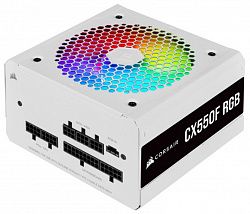 Блок питания CORSAIR CX550F RGB White 550W