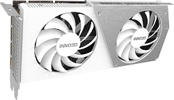 Видеокарта INNO3D GeForce RTX4060 Ti 8Gb TWIN X2 OC WHITE N406T2-08D6X-171153W