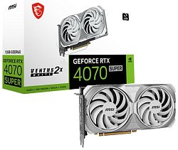 Видеокарта MSI GeForce RTX4070 SUPER 12G VENTUS 2X