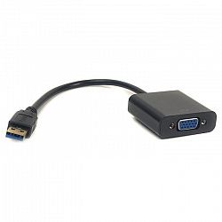 Kабель-переходник PowerPlant USB 3.0 M - VGA F CA910380