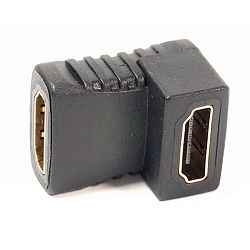 Переходник PowerPlant HDMI AF - HDMI AF, угловой KD00AS1305