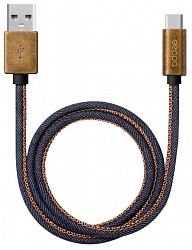 Кабель RITMIX RCC-437 Type-C-USB 2.0 A Jeans