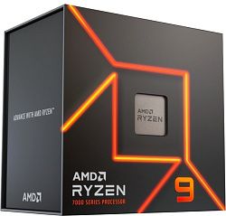 Процессор AMD Ryzen 9 7900X 4,7Гц (5,6ГГц Turbo) Zen4 12-ядер 24-потоков, 12MB L2, 64MB L3, 170W-230W, AM5, 100-100000589WOF