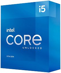 Процессор INTEL Core i5-11600K (3.9 GHz), 12Mb, 1200, BX8070811600K, BOX