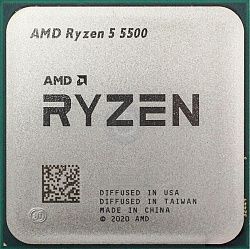 Процессор AMD Ryzen 5 5500 3.6GHz (Cezanne 4.2) 6C/12T (100-100000457BOX) 3/16MB 65W AM4 box