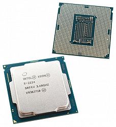 Процессор INTEL 4-core Xeon E-2224 (3.40 GHz, 8M, LGA1151) tray (CM8068404174707SRFAV)