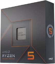 Процессор AMD Ryzen 5 7600X 4,7Гц (5,3ГГц Turbo) Zen4 6-ядер 12-потоков, 6MB L2, 32MB L3, 105W-142W, AM5, 100-100000593WOF