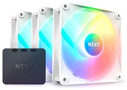 Комплект кулеров для компьютерного корпуса NZXT F120 RGB Core White 3в1 (RF-C12TF-W1)